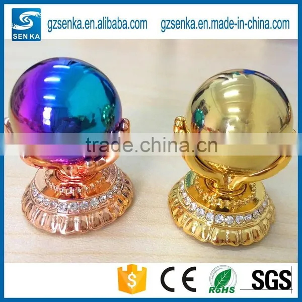 New Premium Zinc Alloy With Rhinestone Magnetic Phone Car Holder