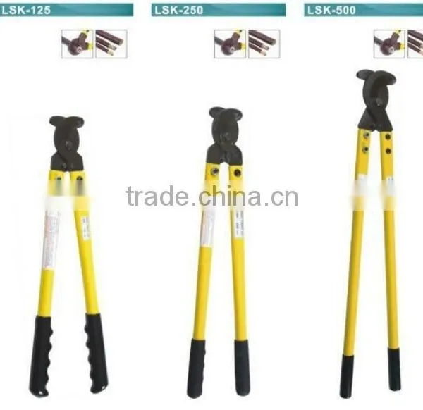LSDHigh Quality LSK-500 Long Arm Heavy-duty Cable Cutter Easy Cutting Cable Cutters Hanroot Super Crimping Plier Wire Cable Cutt photo-2