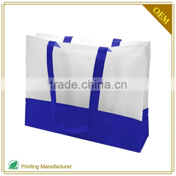 Purple Luxury Paper Hand Bag Shopping Packaging Gold Logo Custom Printing photo-2