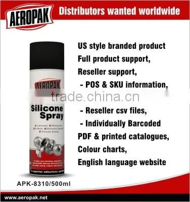 Aeropak Asian Silicone Spray Lubricant photo-2