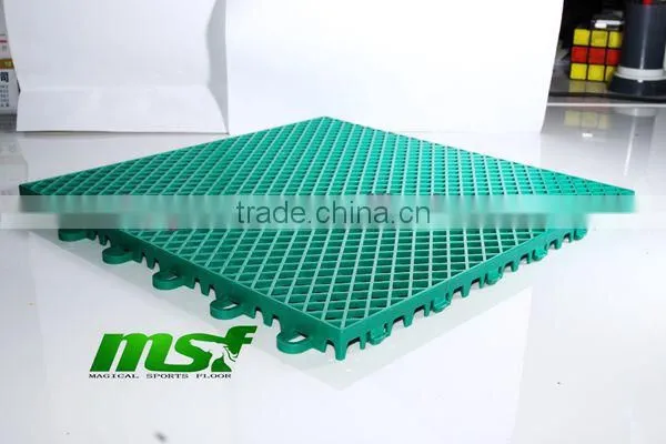 Outdoor Bounceback Basketball Interlock Flooring photo-2