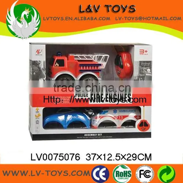 3 in 1! 2CH rc construction set with head light