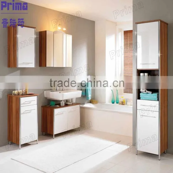 Modern Bathroom Cabinet With Glass Sink photo-3