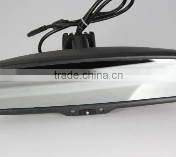 4.3" Bluetooth Handsfree Car Kit With Reverse Display Rearview Mirror photo-5
