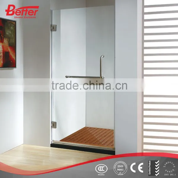 Straight Frameless Tempered Glass Shower Hinge