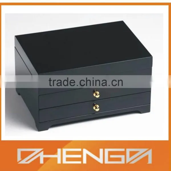 Hot Sale!!! Customized Glossy Lacquer Solid Wood Drawer Box photo-4