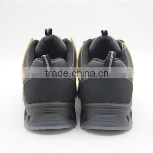 Yellow Low Cut Safety Work Shoes With Steel Toe photo-3