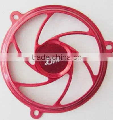 Cheap Simple CNC Aluminium BWs Fan Guard Cover photo-3