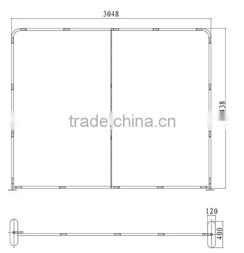 Differential Promotion Backdrop Fabric Frame photo-3