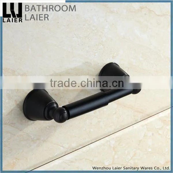 Contemporary Western Unique Design Zinc Alloy ORB Bathroom Accessories Wall Mounted Toilet Paper Holder photo-2
