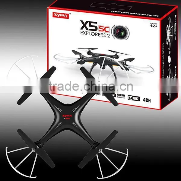 Quadcopter With 2mp Camera Original Syma X5sc Explorers 2 Drone Helicopter Usb Charger photo-4