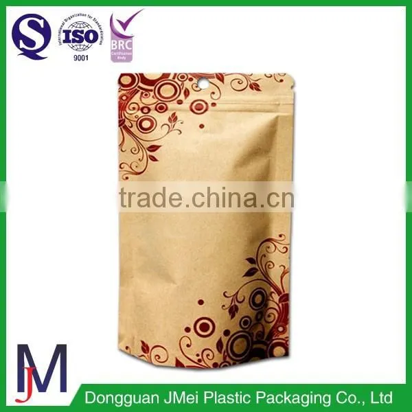 Promotional Custom Logo Printed Brown Recyclable Kraft Paper Bag photo-4