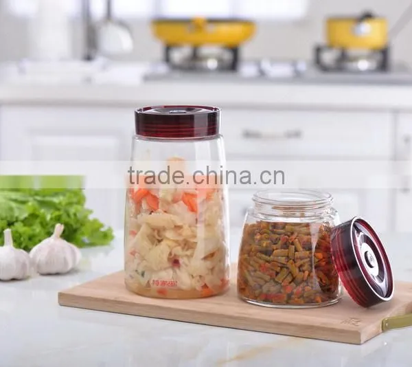 2016 Hot Sale Glass Mason Glass Storage Jar for Kitchen Use photo-3