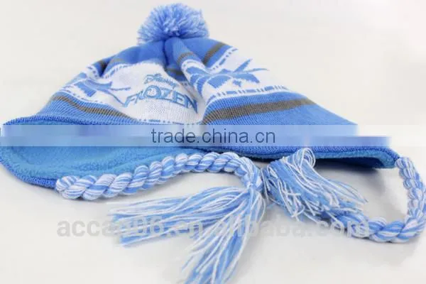 Pom Pom Knitted Women Warm Beanie Hat photo-5