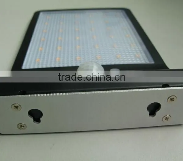Black Shell 36SMD 2835 Waterproof Led Solar Lamp 4w Motion Sensor Light photo-5