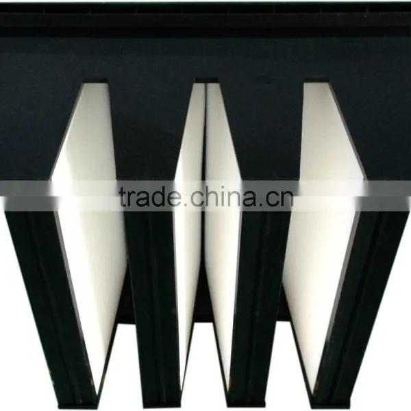 EN 799 V Bank Air Filter, HVAC V-bank HEPA Filter photo-2