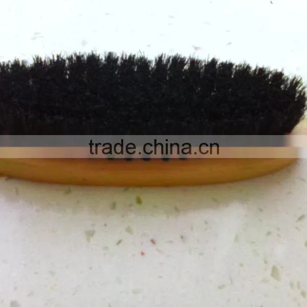 Factory Price Cheap Round Shape Wooden Shoes Brush