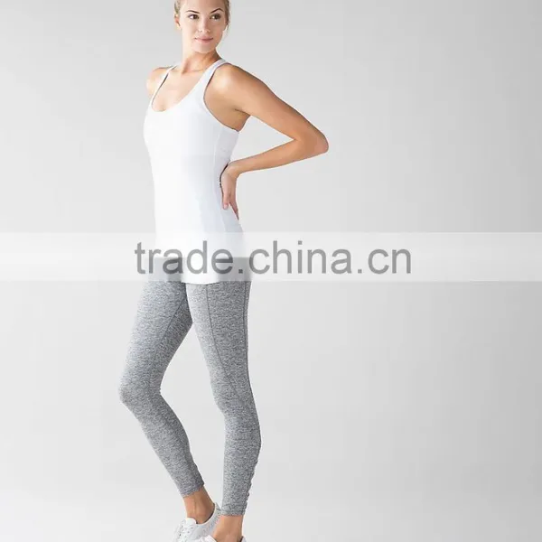 Dry Fit High Quality OEM Factory Woman Yoga Sports Tank Top Wholosale Wear photo-3