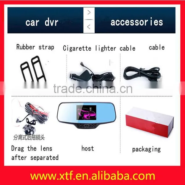 Factory Wholesale Accelerometer Wide Angle Before and After the Double Car Black Box Camera Lens CMCS Sensors photo-3