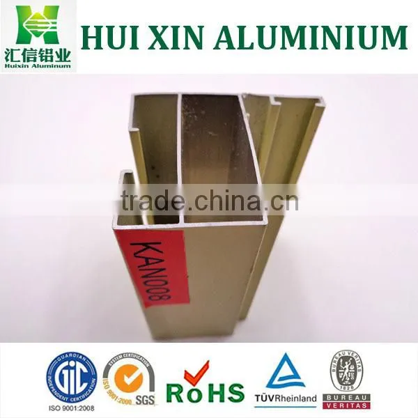 Casement Windows Type Aluminum Extrusion Profiles in Milk Color for Nigeria Market photo-4