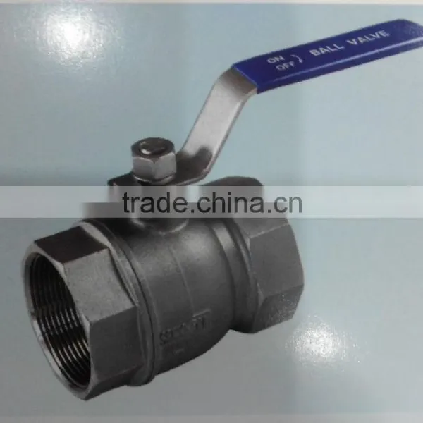 2-PC Light Duty Ball Valve B211,Pass API 598,EN12266 Test, Pass AD2000-WO