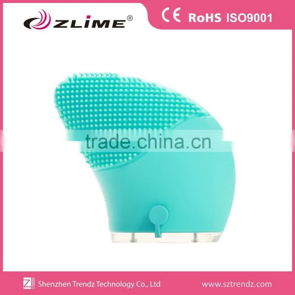 Soft Silicone Vibration Face Brush Cleansing Massage Brush for All Skins photo-4