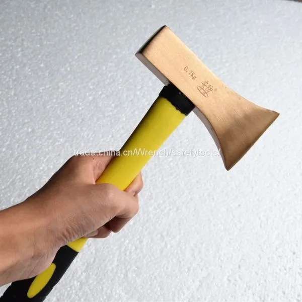 Non Spaking Axe,copper Alloy Axe,mechanical Safety Tools Names 1.35KG,0.7kg photo-2