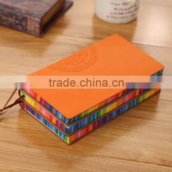 Rainbo Colorful Mini PU Note Book With Elestic Band,mini Pocket Book photo-3