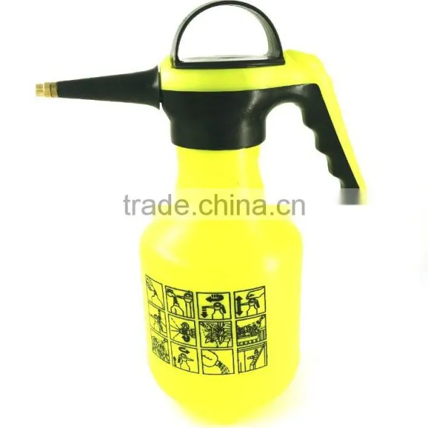 2L Hand Pressure Sprayer Yellow Mini 2L Hand Pump Sprayer
