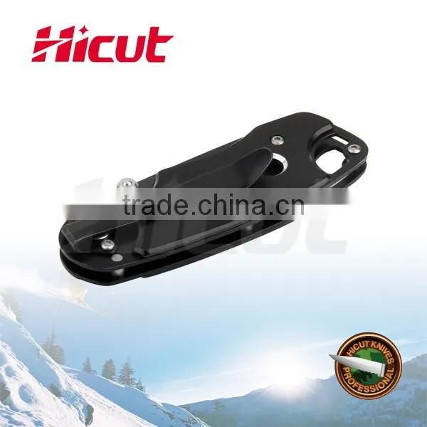 Black Coating Blade Liner Lock Folding Knife, Camping Knife With Clip photo-2