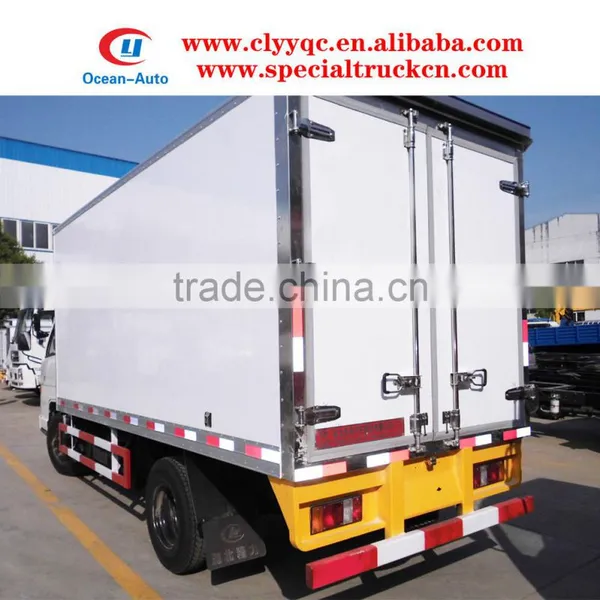 JMC Small Refrigeration Unit 3 TON Refrigerator Freezer Truck for Sale photo-4