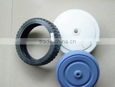 OEM Blow Molding Plastic Kid Wheels, Bike Plastic Wheels,small Plastic Wheels photo-5
