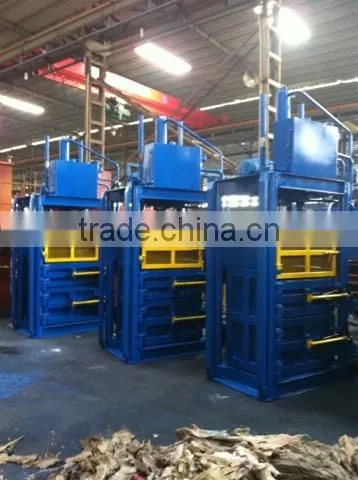 CE ISO Certification VB-100T Hydraulic Waste Plastic Baler Machine Vertical Baler photo-5