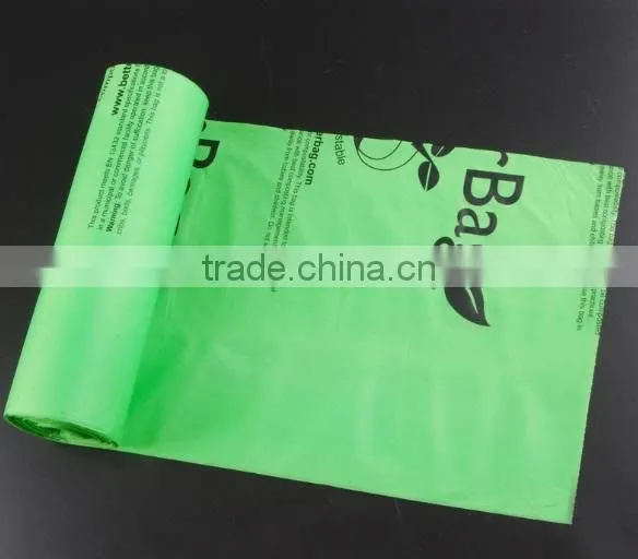 Wholesale En13432 Certified Corn Starch 100% Biodegradable Compostable Bags on Roll photo-3
