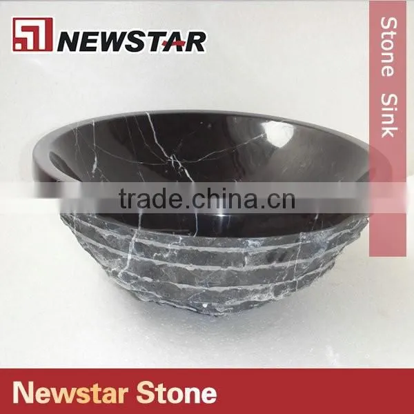 Newstar Black Amethyst Stone Sink Bowl photo-3
