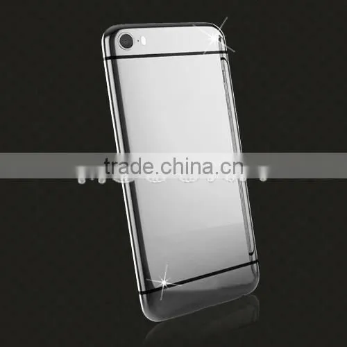 New Style OEM Gold Mirror Back Plate for Iphone 6/6plus Gold Back Panel,Mirror Gold Housing photo-4