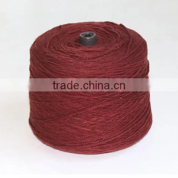 High Tenacity Dyed 100% Anti-pilling Bulk Acrylic Woolen Yarn for Knitting 1.5nm/1 photo-2