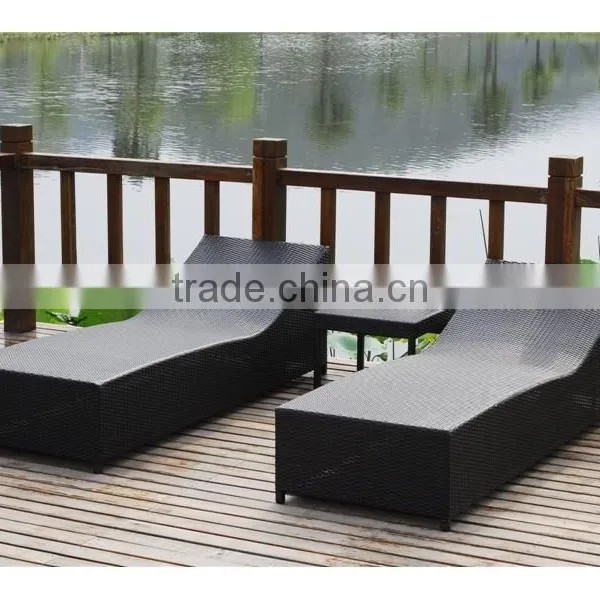Hot Sale Outdoor Rattan Lounge Bed photo-4