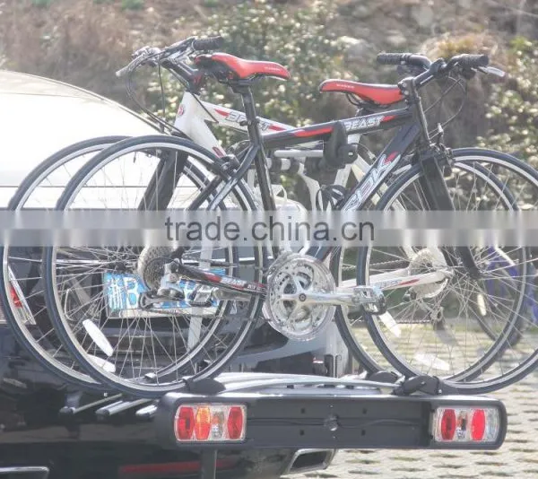 163700 Tilting Cycle Carrier Tow Bar Mounted Camping for 3 Bike photo-3