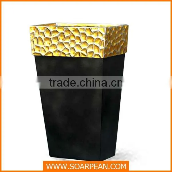 Modern Garden Decorative Fiberglass Tall Flower Vase photo-2
