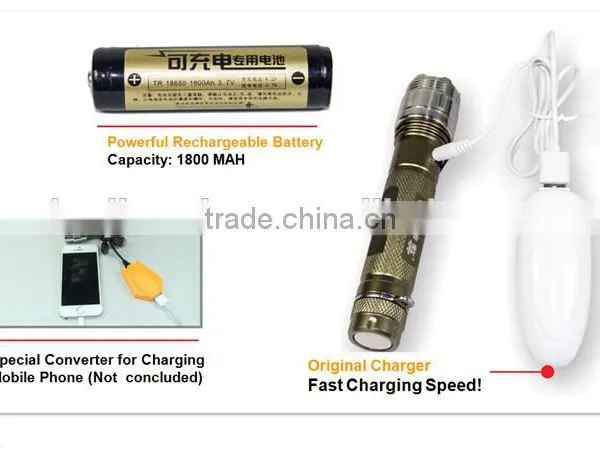 Mangnetic LED Flashlight , Long Lasting 18650 LED Light ,emergency Vehicle Lights photo-5
