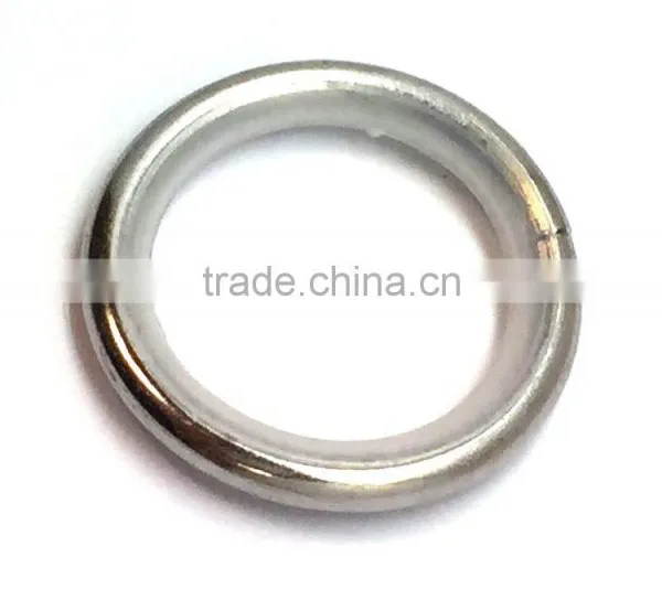 Chrome Plated Curtain Rod Ring Round Style Low Noise ID25mm/OD32mm photo-2
