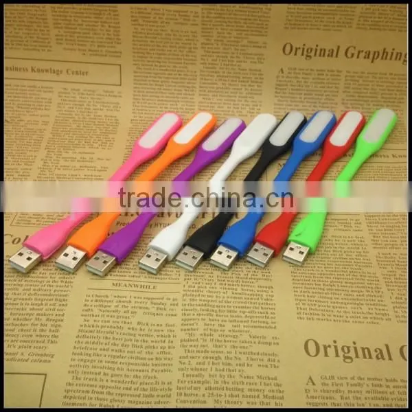 China Supplier New Idea LED Light USB Portable and Convenient Manufacturer/OEM Candy Color USB Reading Lamp for Sale photo-2