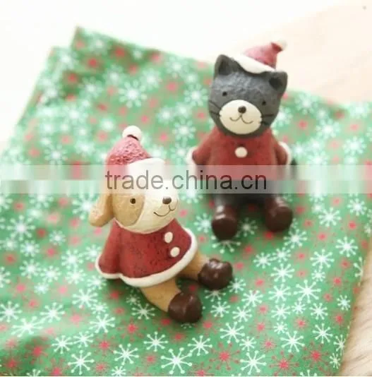 Mini CUTE Fashional Resin Decoration ,Zakka Furnishing Articles Christmas Looking up at the Sky Small Animal Resin Gifts photo-2