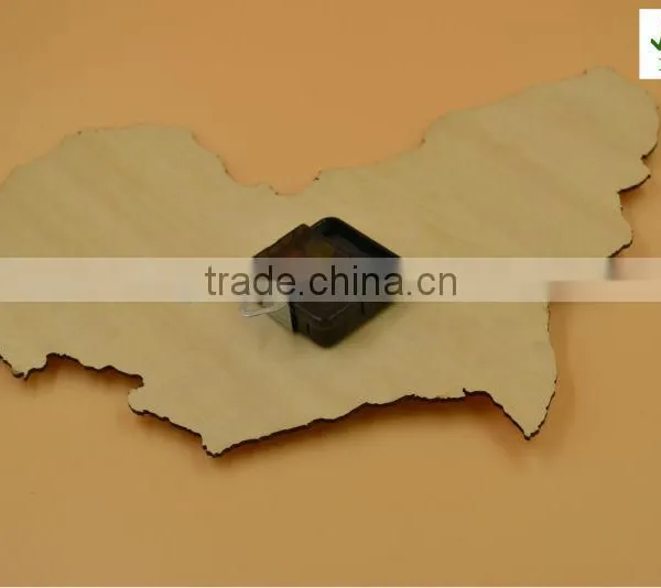 2015 New Design|wood Wall Clock|country Shap Wall Clock|home Decor|wood Handicraft photo-2