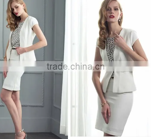 2015 Casual Beautiful Lady Top Blazer 155275 photo-2
