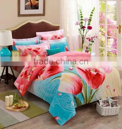 Strawberry Print Single Size Twin Size 100%cotton Printed Children Duvet Cover Sets photo-5