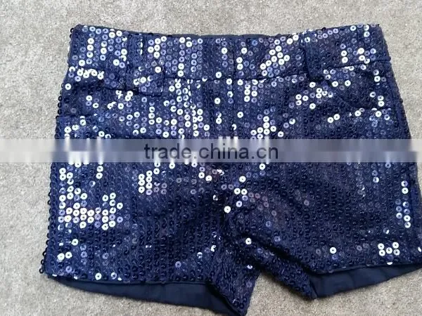 New Style Stock Lots Girl Hot Sexy Shining Shorts photo-2