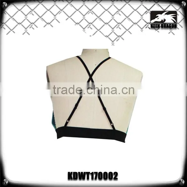 Women's Activewear Yoga + Running Strappy Print Fashionable Sports Bra photo-3