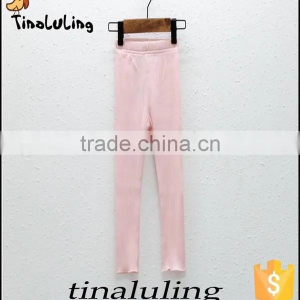 Wholesale Girls Ruffle Pants Children's Skinny Tights and Leggings photo-5